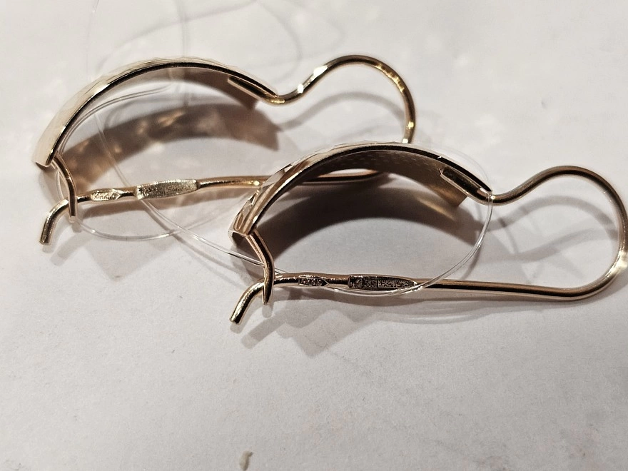 Серьги золотые  585 проба 2,87гр (ФМ)
