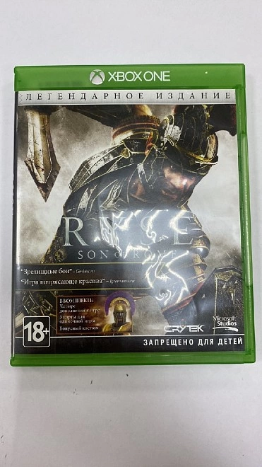 Диск для X-Box ONE  Ryse: Son of Rome Legendary Edition 