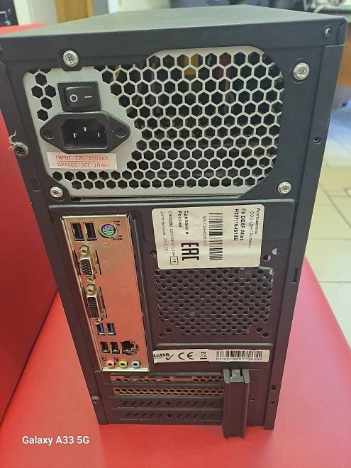 Системный блок DeepCool core i5 9400f/2.9/16Gb/1T/GeForce GTX 1650 4GB