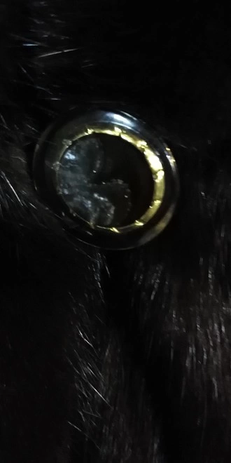 Шуба, Длинная, цельная, коричневая, 48, НОРКА