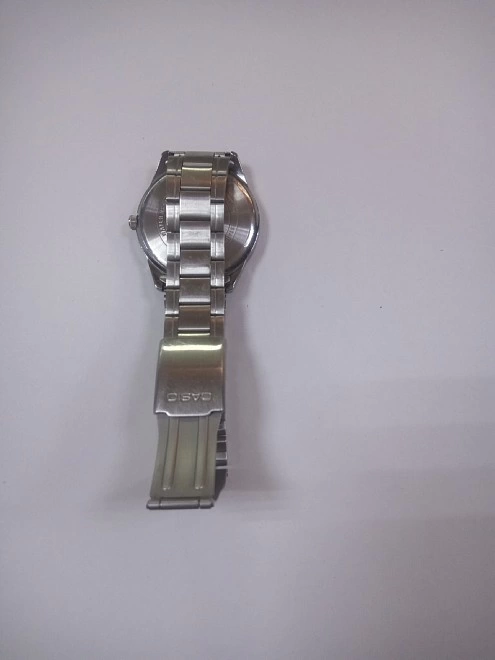 Часы наручные Casio 5361 Collection MTP-V005D-1B4, серебряный, черный