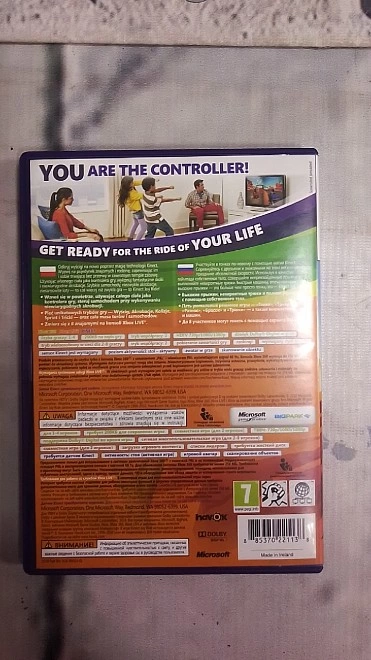 Диск для X-Box 360 Microsoft Kinect Joy Ride