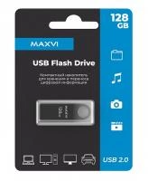 USB Flash Drive MAXVI MK 128GB dark grey