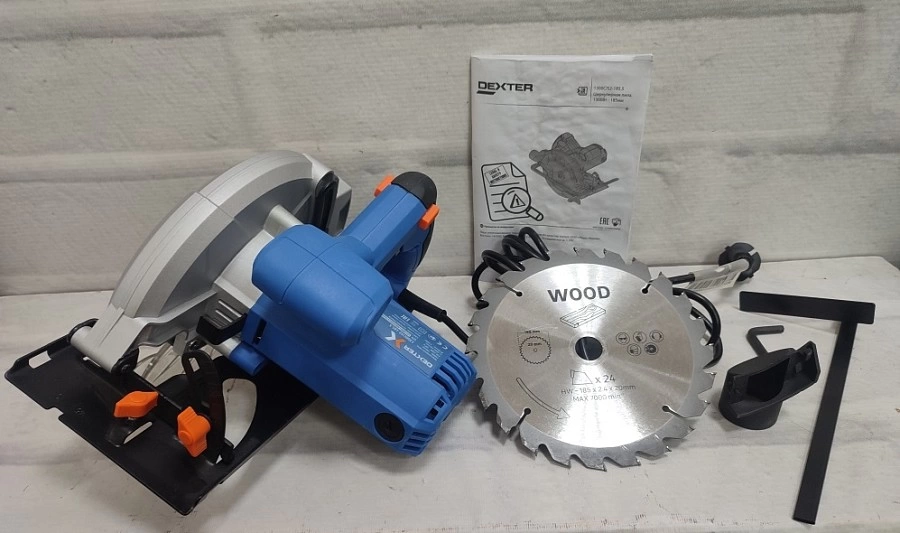 Электропила дисковая Dexter 1300CIS2-185.5