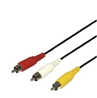 Кабель AV Rexant 3RCA-3RCA, 1,5 м, черный 17-0202