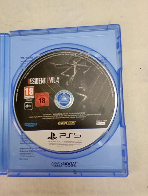 Диск для PS Sony Playstation 5 RESIDENT EVIL 4