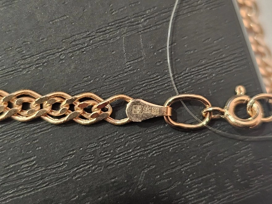 Цепь золотая  585пр 50р-р 6,17гр (ФМ)
