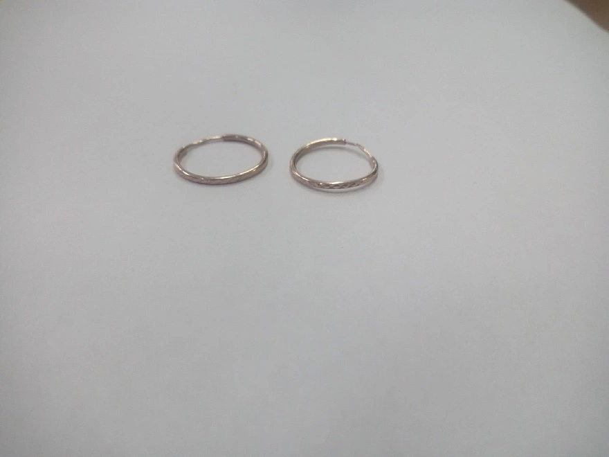 Серьги золотые 585 проба 0,985 грФМ