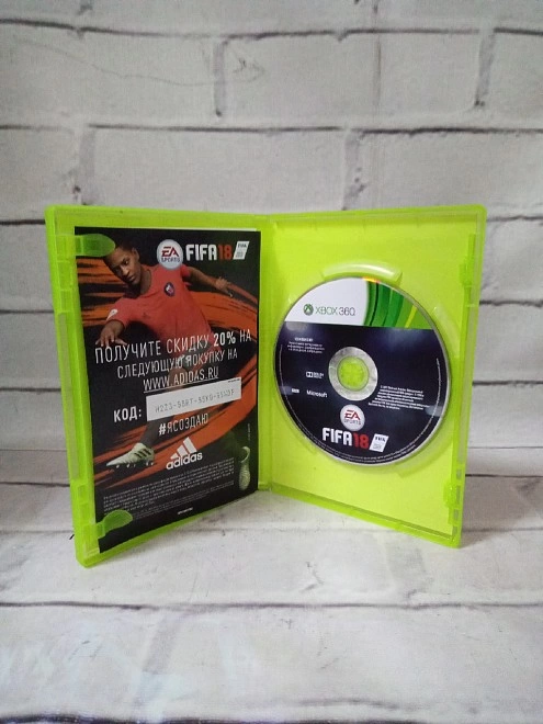 Диск для X-Box 360 ХВОХ 360 FIFA18