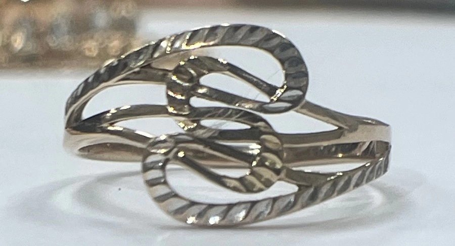 Кольцо  золотые 585 проба 2.26гр (ФМ)