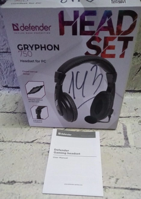 Наушники Defender Gryphon 750