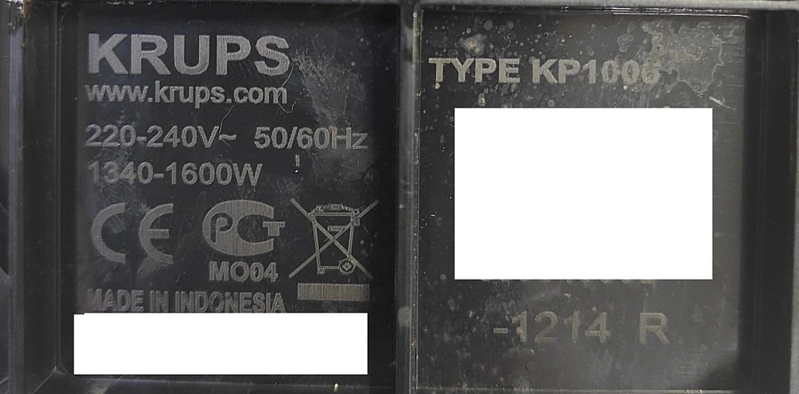 Кофеварка Krups KP 1006