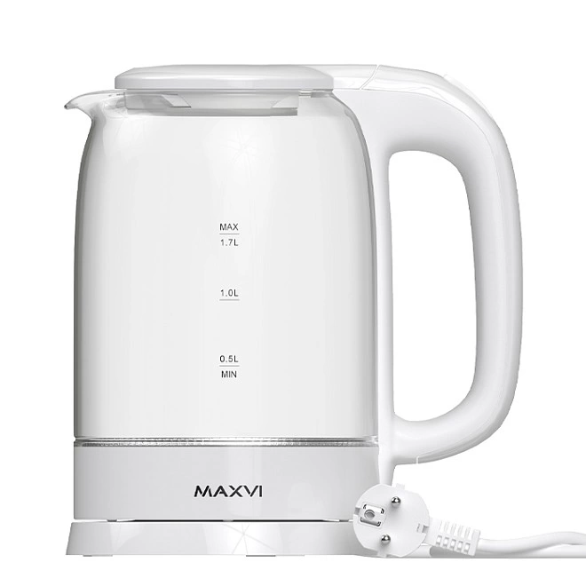 Электрочайник MAXVI KE1741G white										