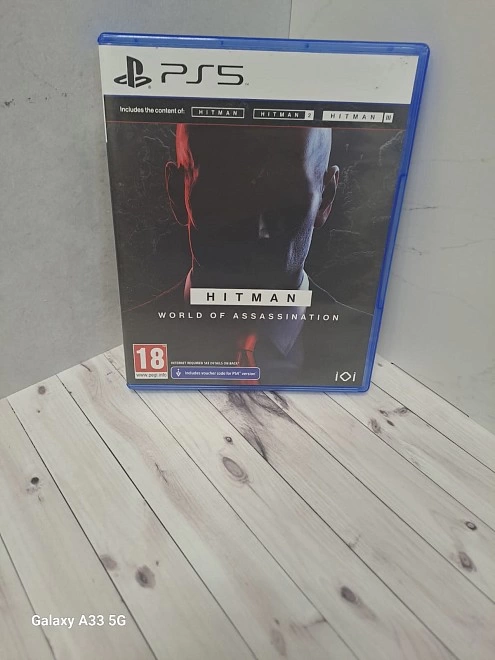 Диск для PS Sony PS 5 HITMAN World of Assassination