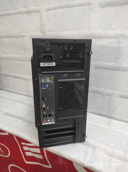 Системный блок GiNZZu i5-7400 4/4 по 3,00Ghz/ОЗУ 16Gb/SSD 128Gb/Graph630