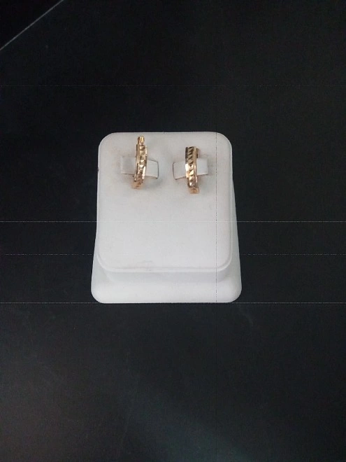 Серьги золотые  585пр. 1,350гр.(ФМ)