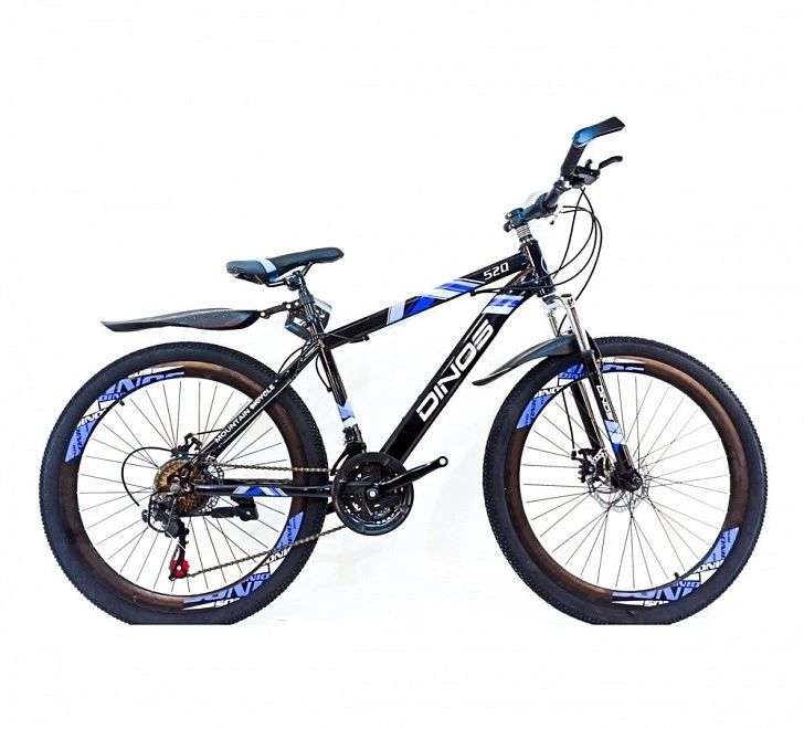 Велосипед Raveric 26" 21скор Черно-Синий №19-3  ФМ