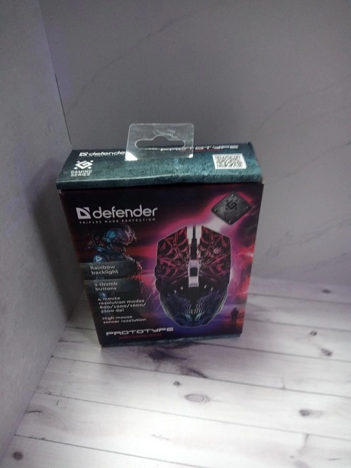 Мышь оптическая Defender  GL-670L USB Black