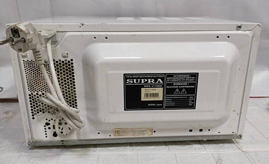 Микроволновая печь Supra MWS-2116MW