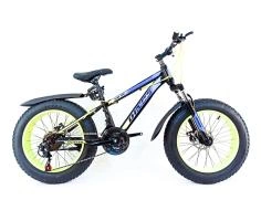 Велосипед Dinos Din-23-1 Черно-сине-желтый