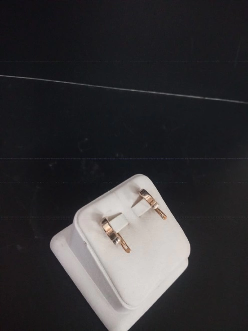 Серьги золотые 585пр 1,355гр ФМ