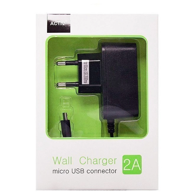 Зарядное устройство Active microUSB 1A