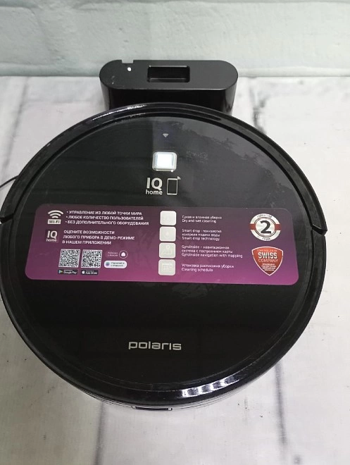 Робот-пылесос Polaris PVCR Wave 15 wi-fi iQ Home Aqua 