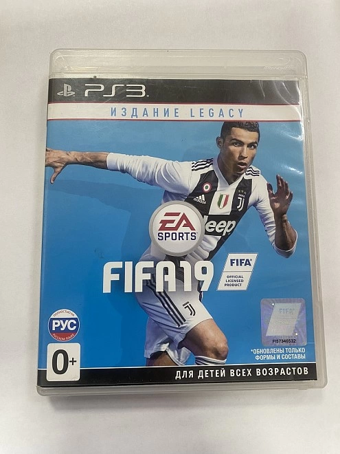 Диск для PS III Sony FiFa 19