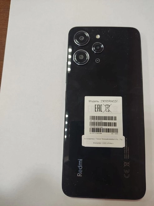 Смартфон Xiaomi Redmi 12 128 ГБ черный