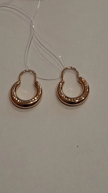 Серьги золотые  585пр 2,36гр ФМ