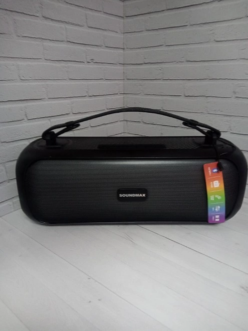 Портативная акустика SoundMax SM-PS5081B, черный