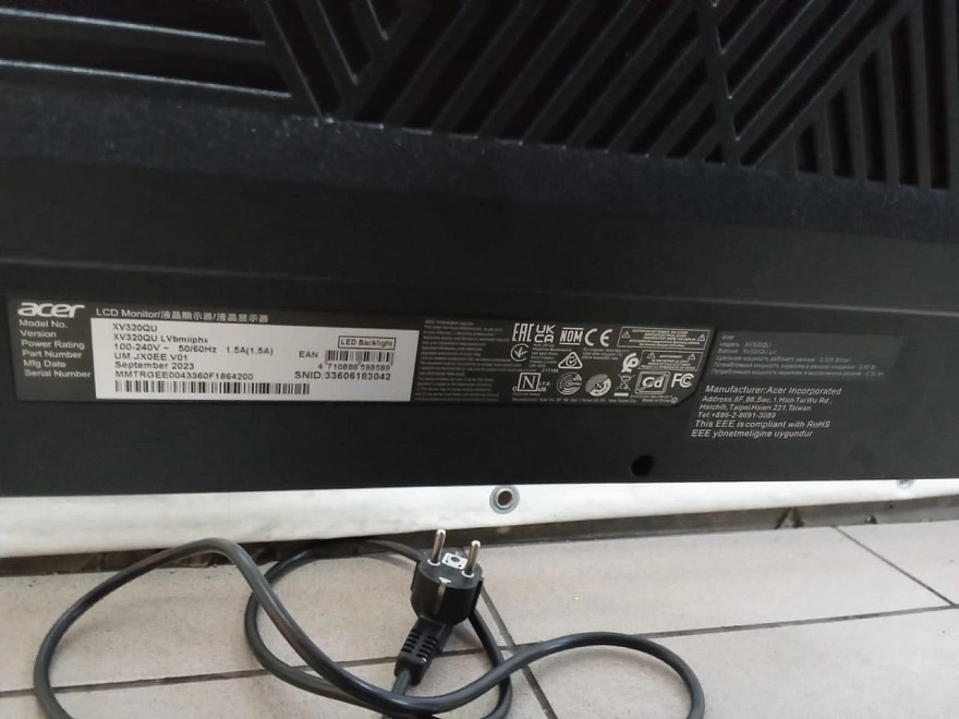 Монитор Acer XV320QU