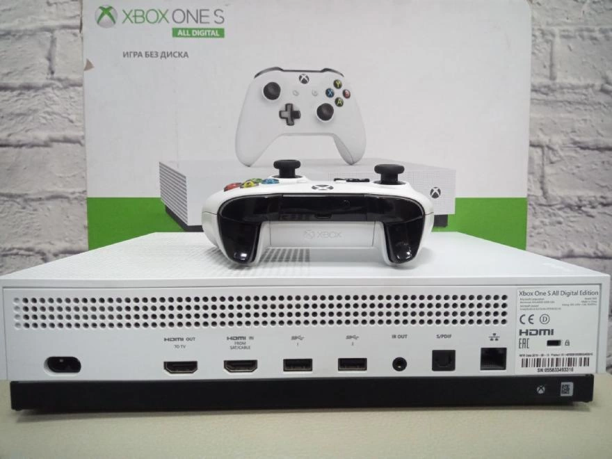 Игровая приставка X-Box One Microsoft ONE S All-Didgital Edition 1 ТБ