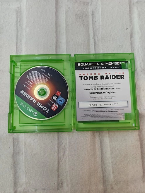 Диск для X-Box  Tomb Raider