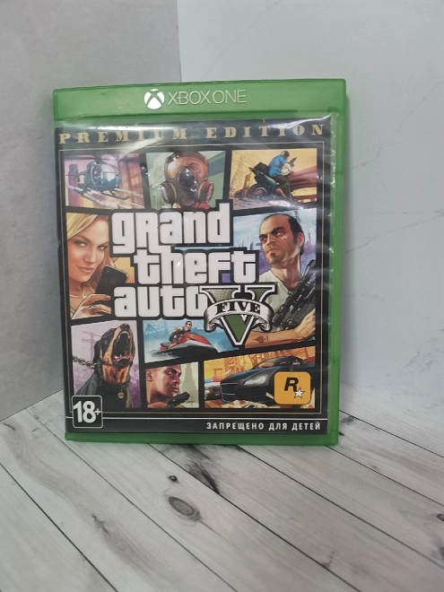 Диск для X-Box GTA Grand theft auto Grand Theft Auto V – Premium Edition