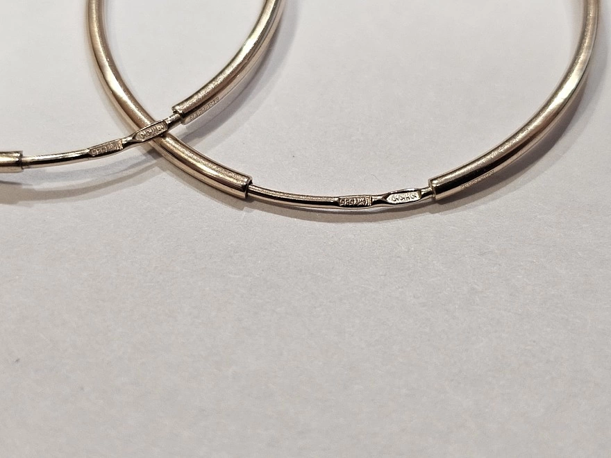 Серьги золотые  585 проба 1,82гр (ФМ)