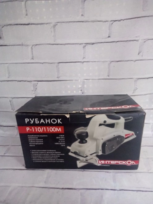 Электрорубанок Интерскол Р-110/1100М