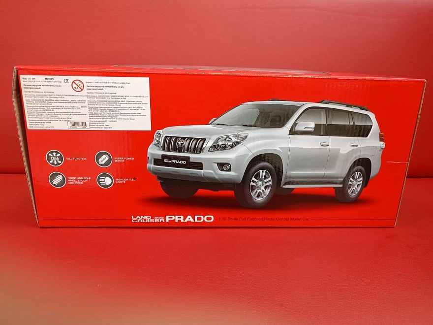 Радиоуправляемая игрушка Creative 1:16 Toyota Land Cruiser Prado