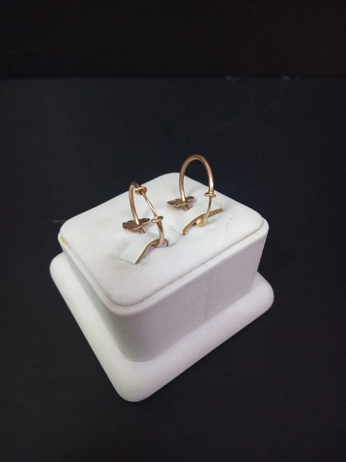 Серьги  585 пр. 1.575гр. (ФМ)