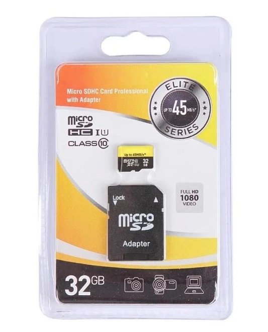 Карта памяти micro-SD Exployd 32Gb class 10 UHS-1 Elite