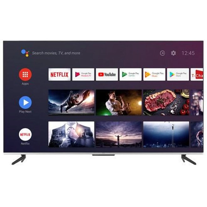 Телевизор TCL 55P737, серебристый/черный