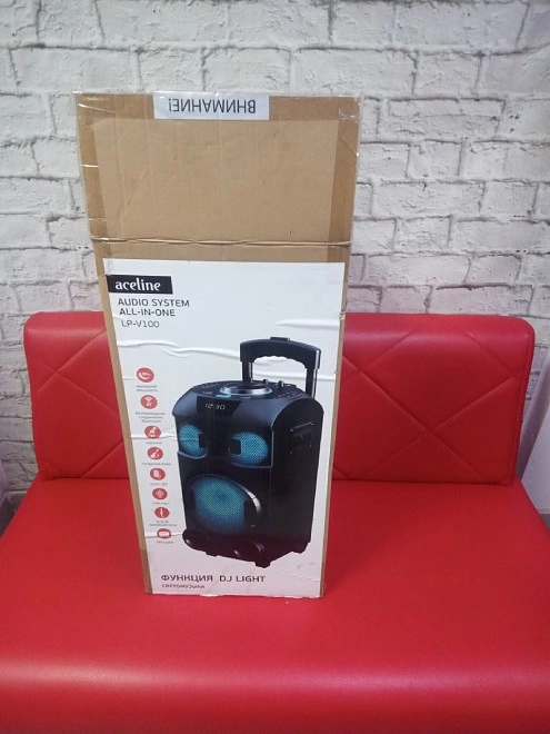 Акустическая система 1.0 Aceline LP-V100, черный