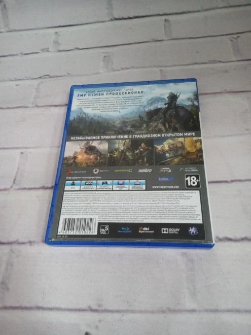 Диск для PS4 PlayStation 4 Ведьмак 3