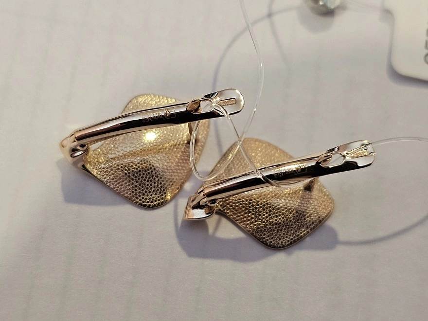 Серьги золотые  585 проба 2,94гр (ФМ)