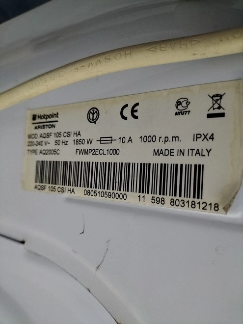 Стиральная машина Hotpoint Ariston AQSF 105 CSI HA