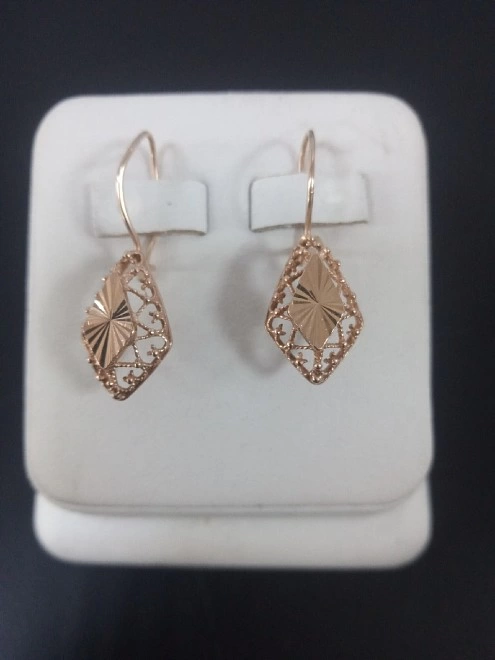Серьги золотые  585пр 1,85гр (ФМ)