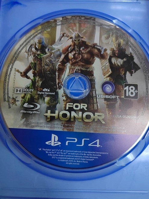 Диск для приставки PlayStation 4 For Honor