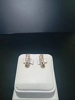 Серьги золотые с камнями 585 проба 2,23 гр.