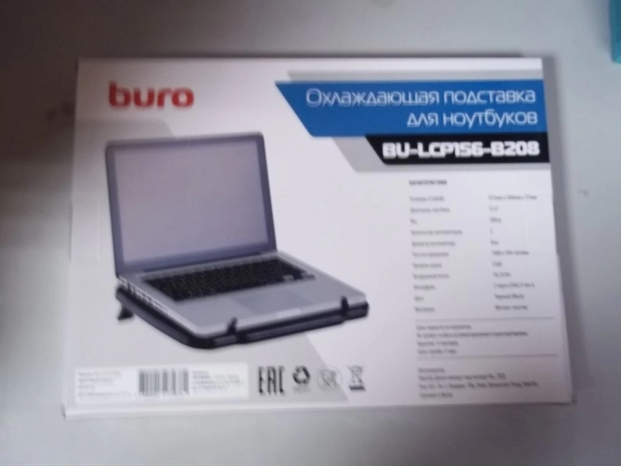 Подставка для ноутбука Buro BU-LCP156-B208