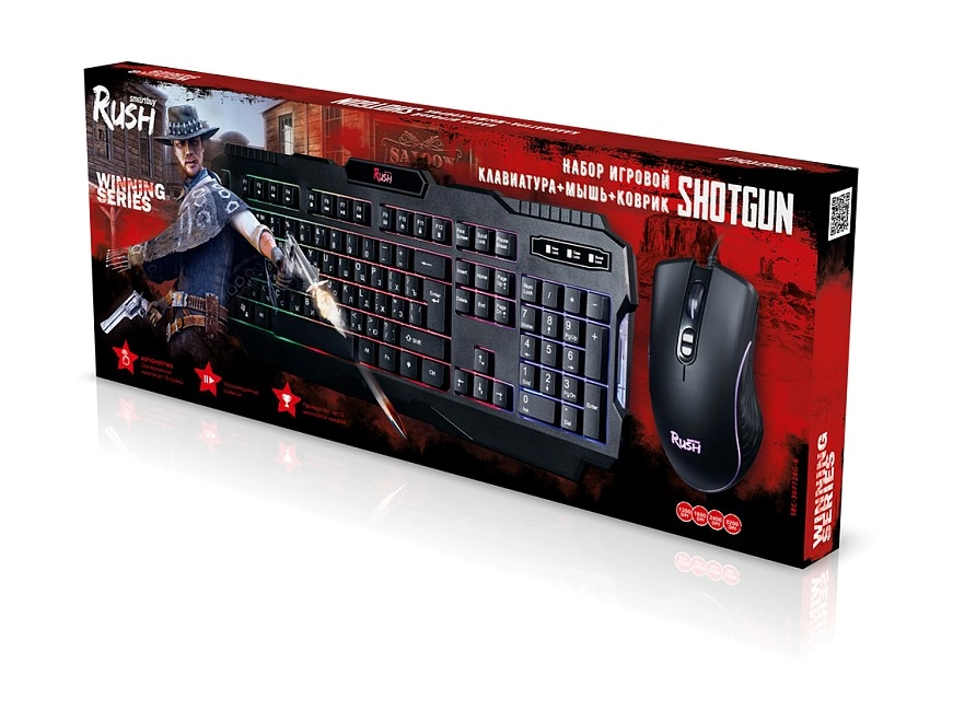 Клавиатура+мышь Smartbuy Rush Shotgun